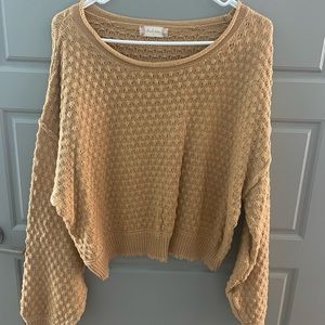 Medium altar’d state yellow sweater